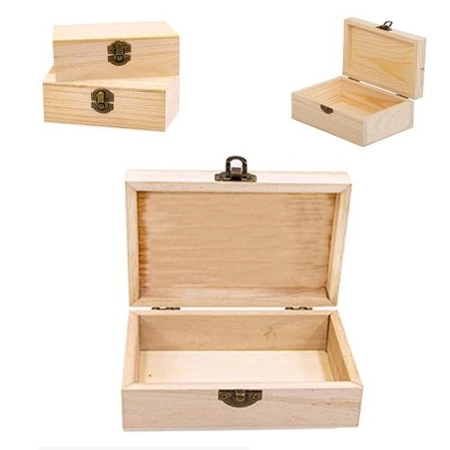 Wooden Craft Boxes